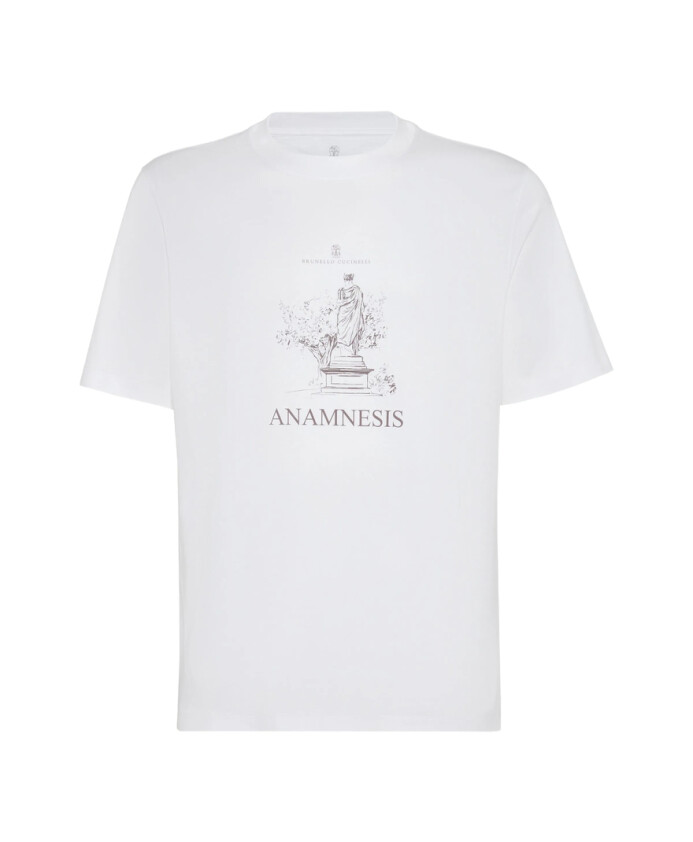 t-shirt-col-rond-blanc-avec-impression-statue