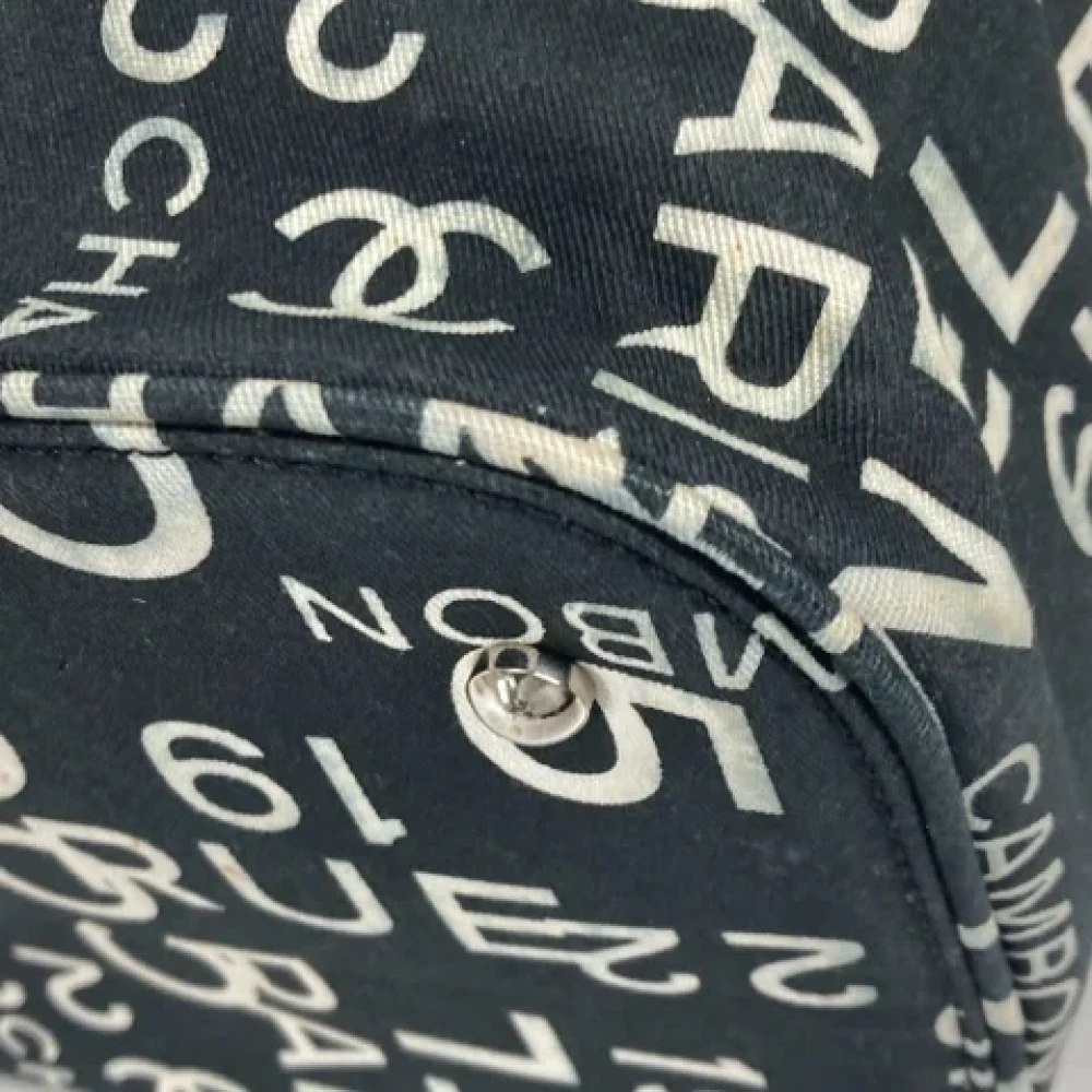 Chanel Vintage Pre-owned Fabric chanel-bags Black Dames