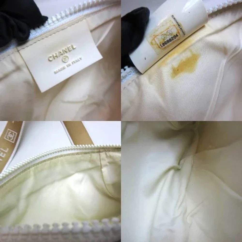 Chanel Vintage Pre-owned Fabric chanel-bags Green Dames