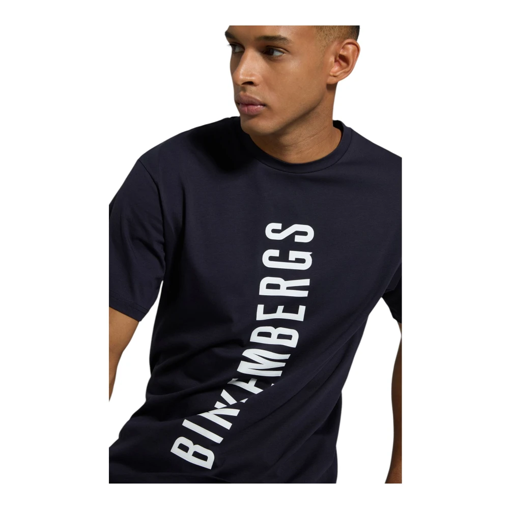 Bikkembergs Korte Mouw T-shirt Blue Heren