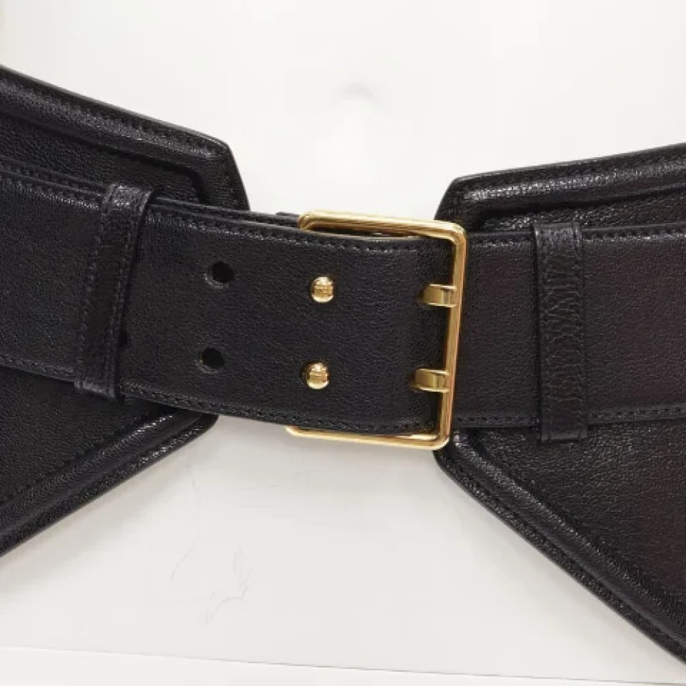 Tom Ford Pre-owned Leather belts Black Dames