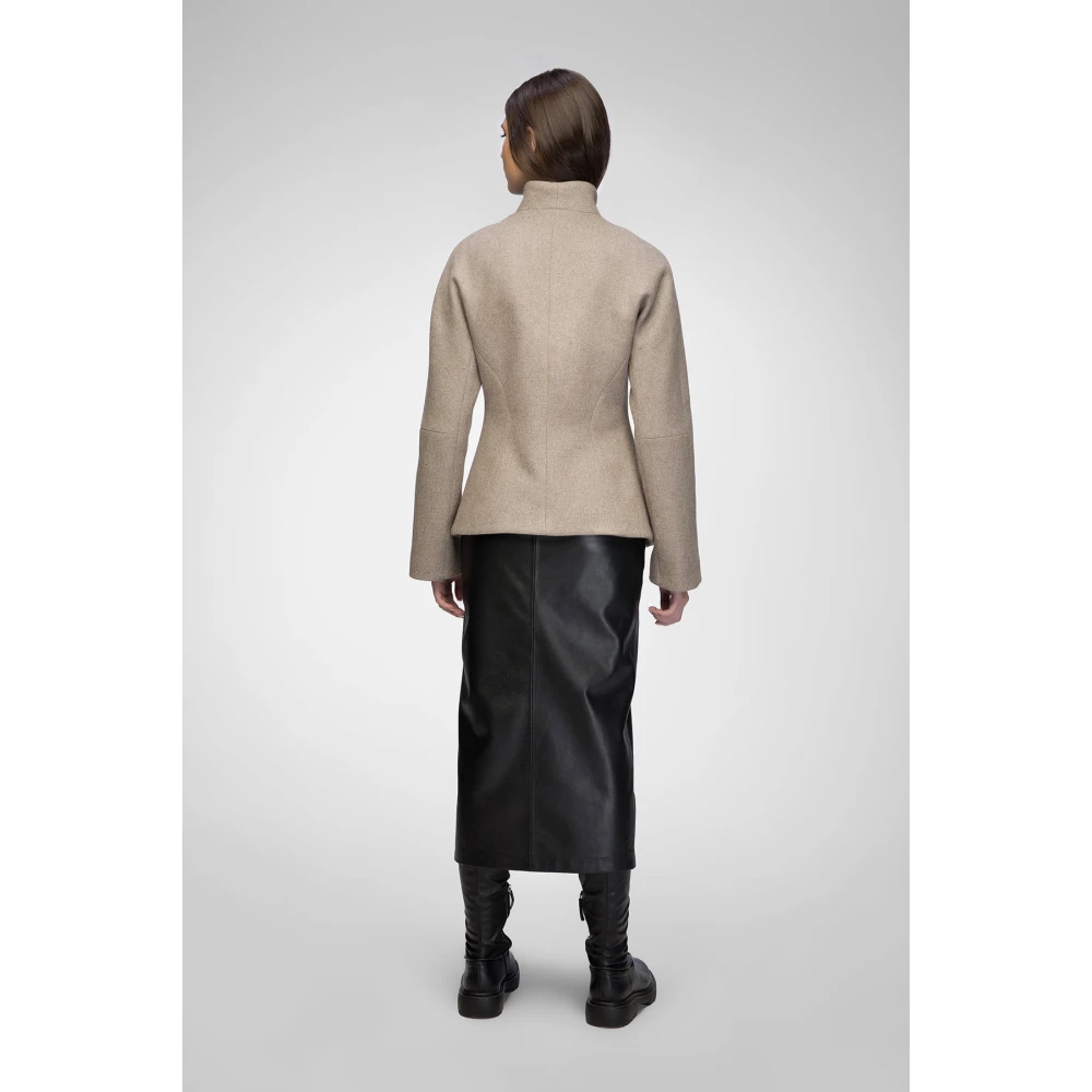 VSP Leticia Niobe wollen jas Gray Dames