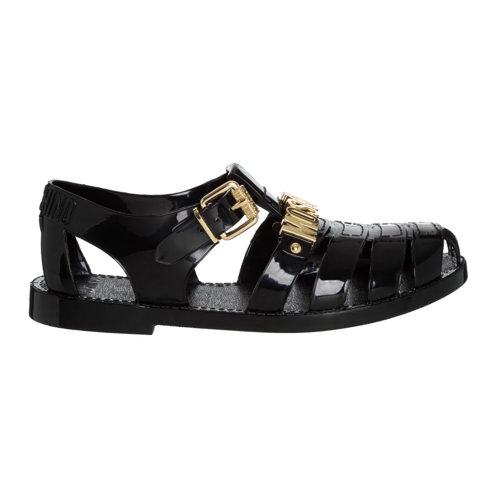 Shoes > Sandals > Flat Sandals - - Moschino - Modalova