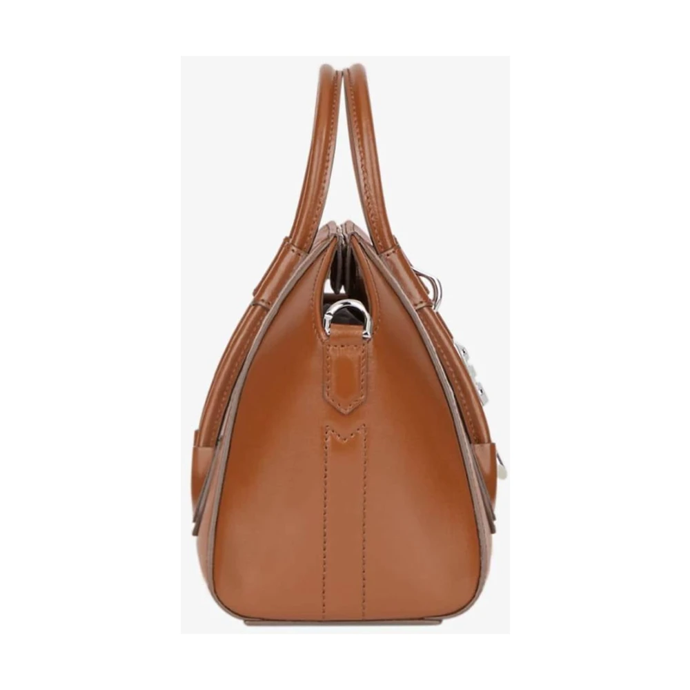Givenchy Mini Antigona Lock tas Brown Dames