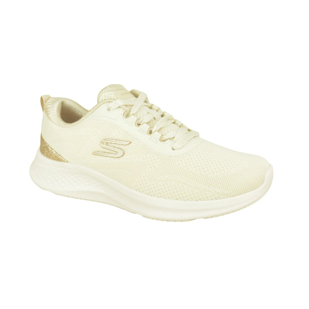 Skechers Lycra + Glitter N. Dames Schoenen Beige