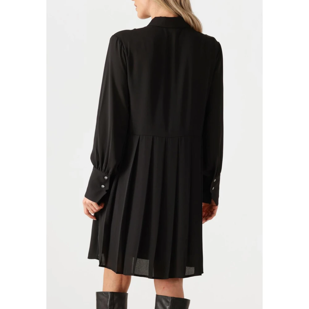 Bruuns Bazaar Elegante Zwarte Mini Jurk Black Dames
