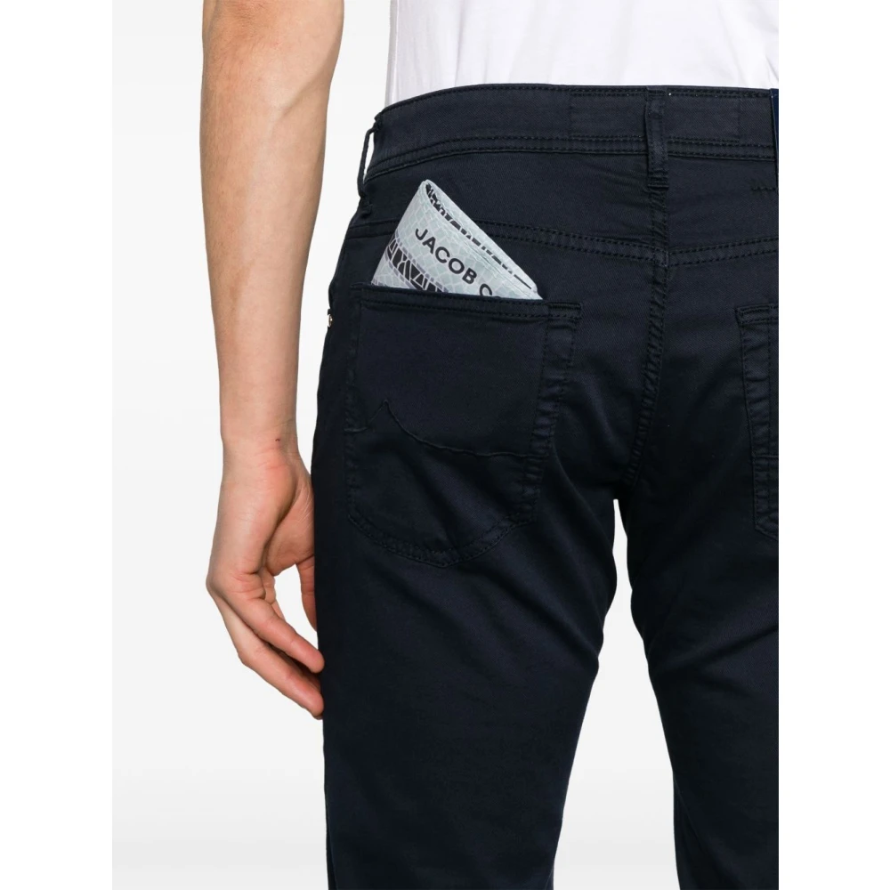 Jacob Cohën Blauwe Jeans met Klassieke Stijl Blue Heren