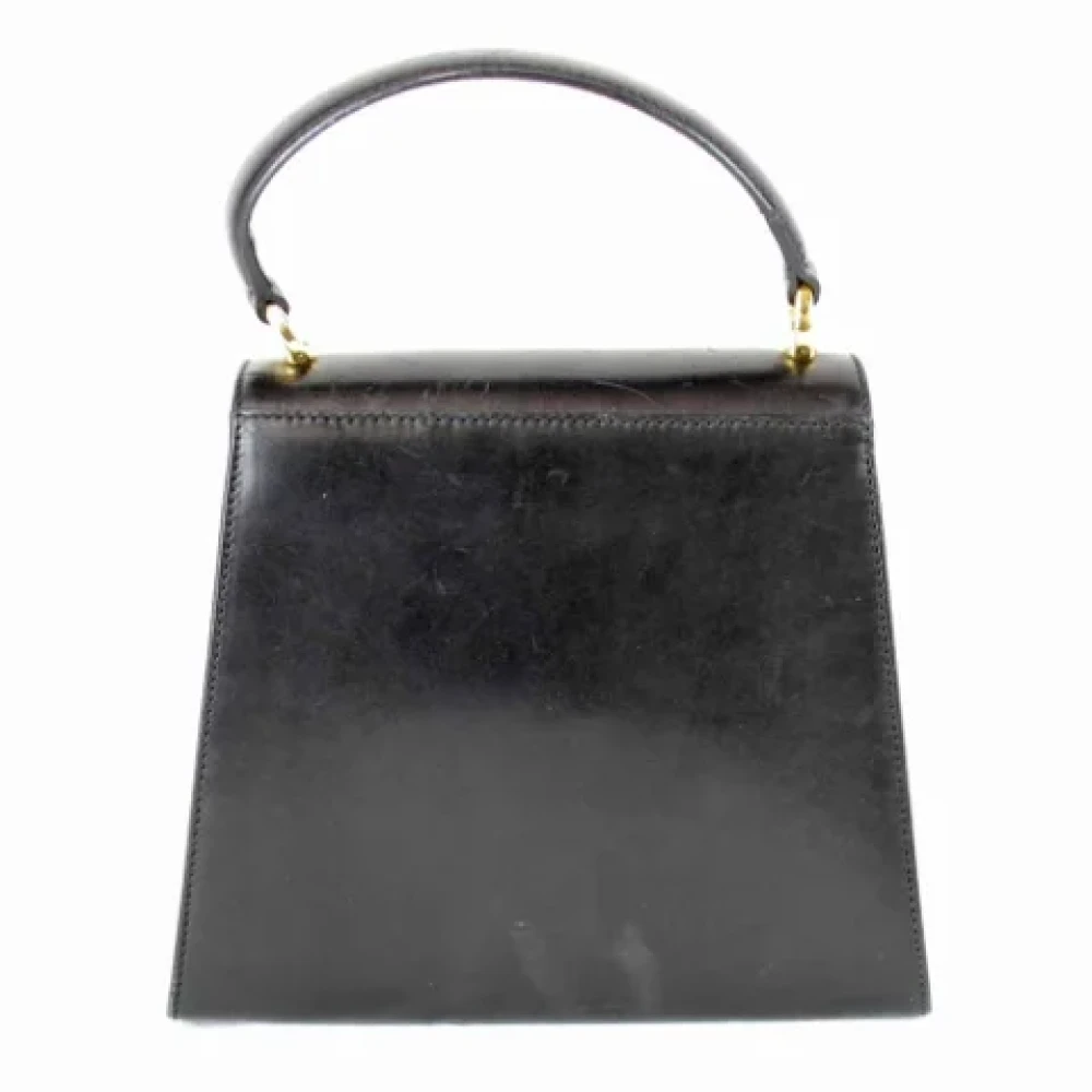 Salvatore Ferragamo Pre-owned Leather handbags Black Dames