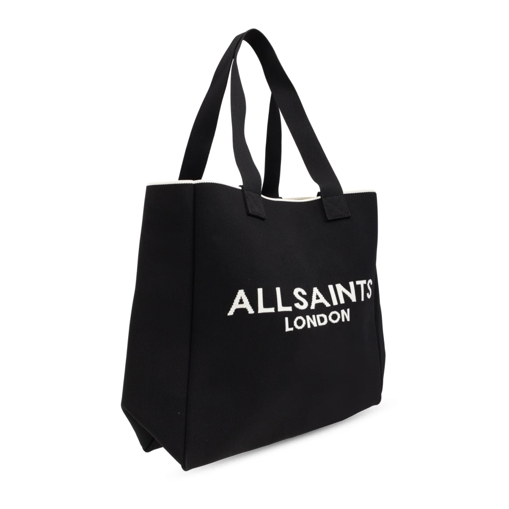 AllSaints Izzy Shopper Bag Black Dames