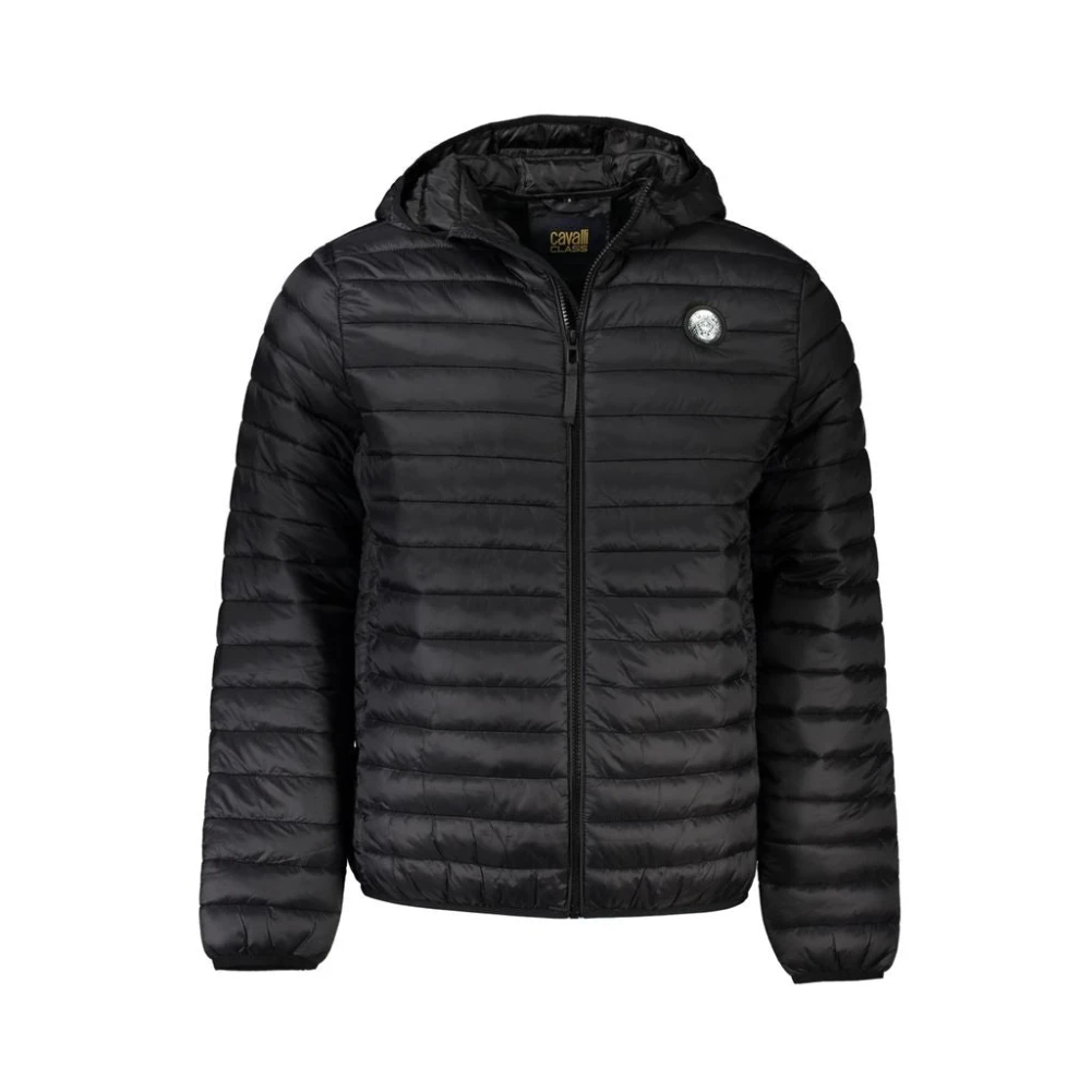 Cavalli Class Zwarte Polyamide Herenjas Black Heren