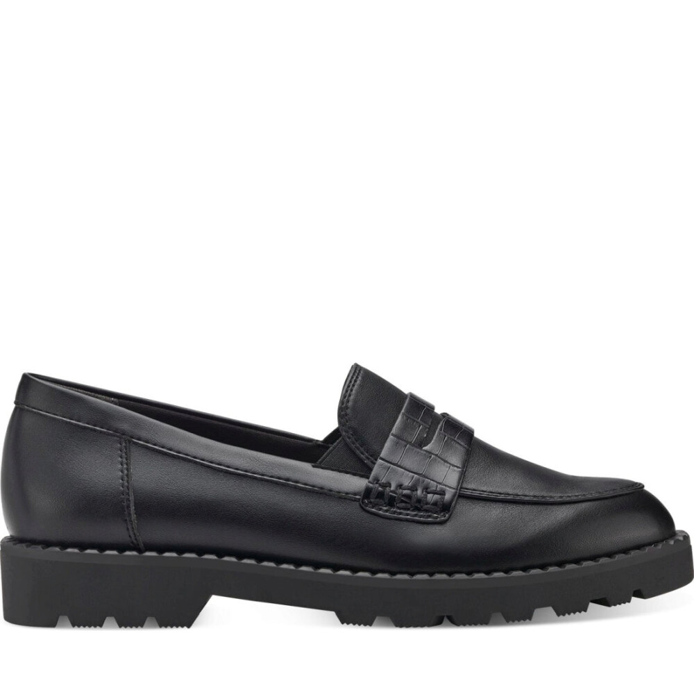 Zwarte discount loafers dames