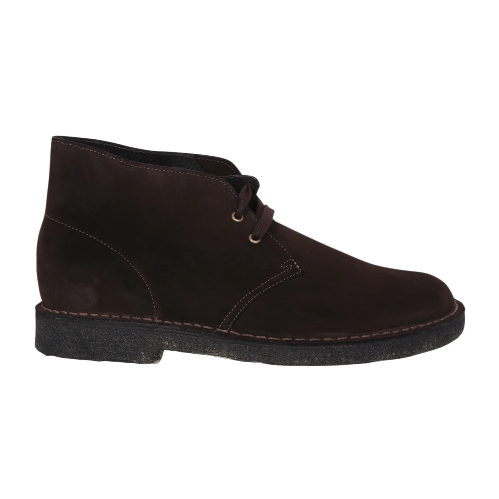 Clarks Desert Suede Boot - Male - Lace-Up Boots - Brown - 7 Uk - Shoes