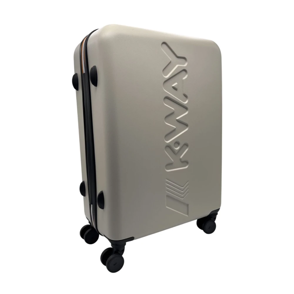 K-way Lichtgewicht Reistrolley Tas Beige Unisex