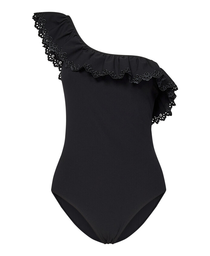 maillot-de-bain-noir-a-volants-une-epaule