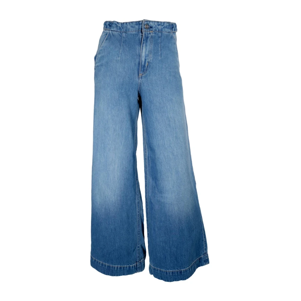 Hugo Boss Elegante Zephyrus Jeans in Blauw Denim Blue Dames