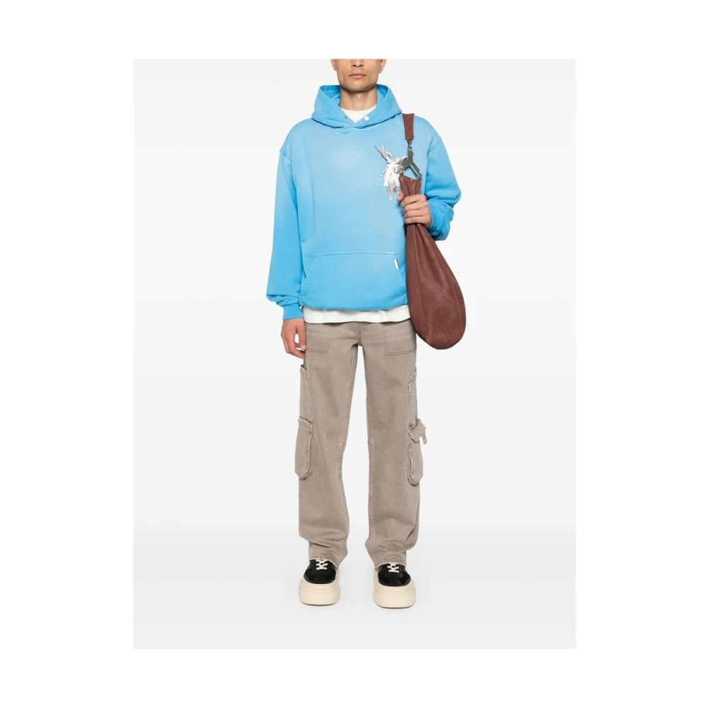 Represent Archangel Hoodie Blue Heren