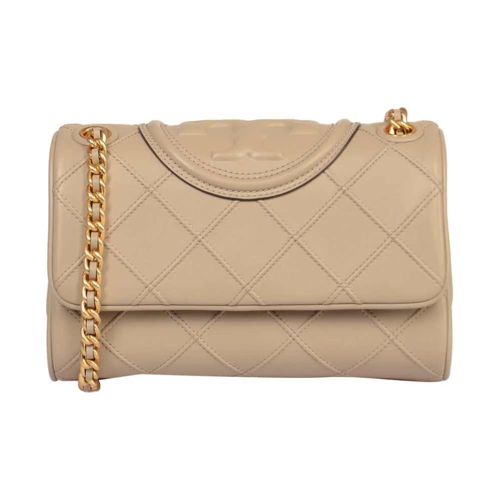 TORY BURCH Zachte Convertible Schoudertas Beige Dames