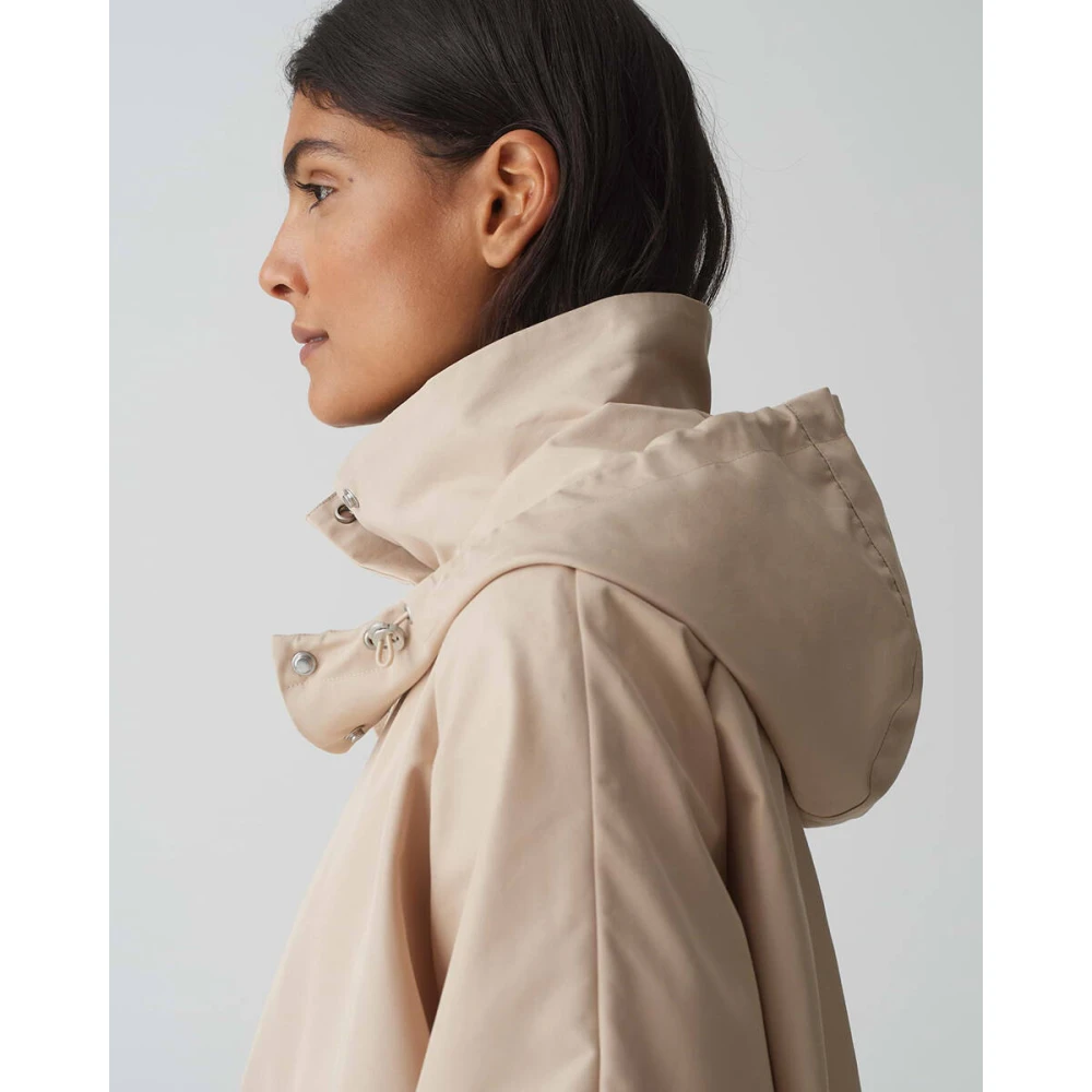 Opus Stijlvolle Jas Hilvi Beige Dames