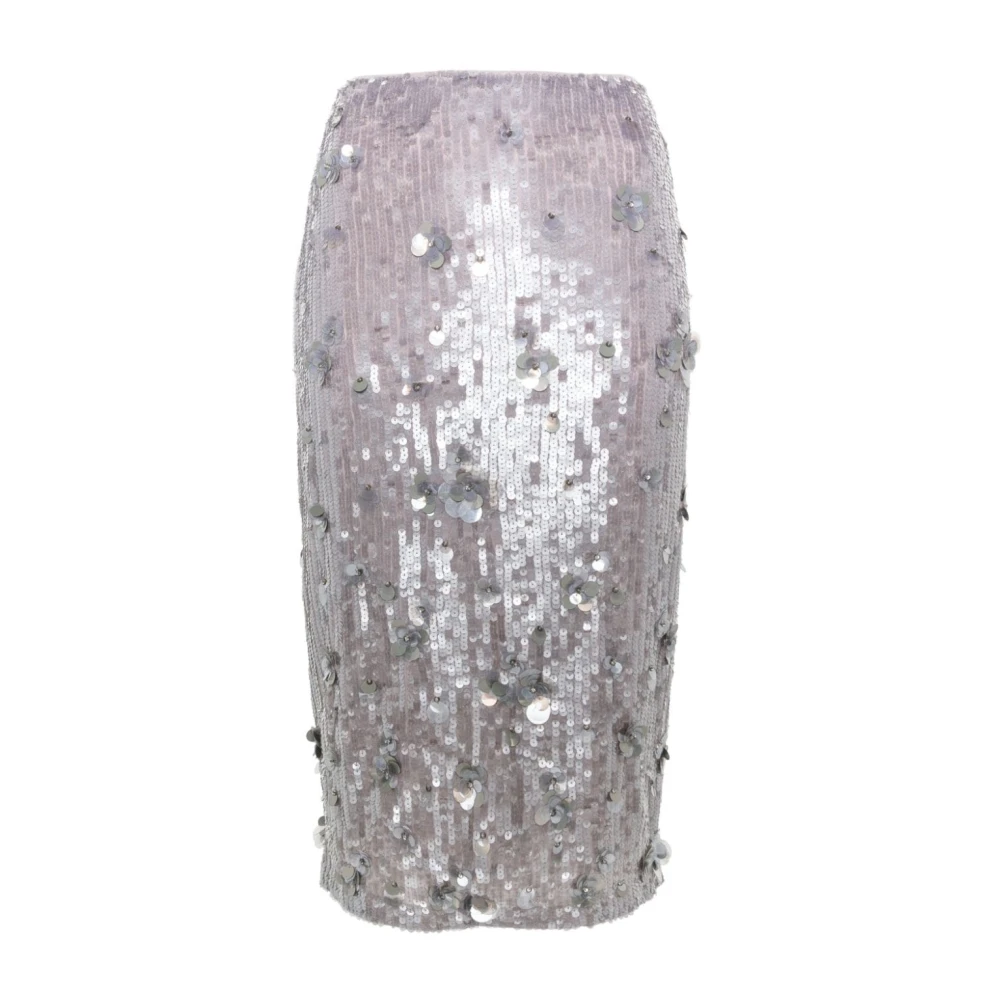P.a.r.o.s.h. Stijlvolle Rokken Collectie Gray Dames