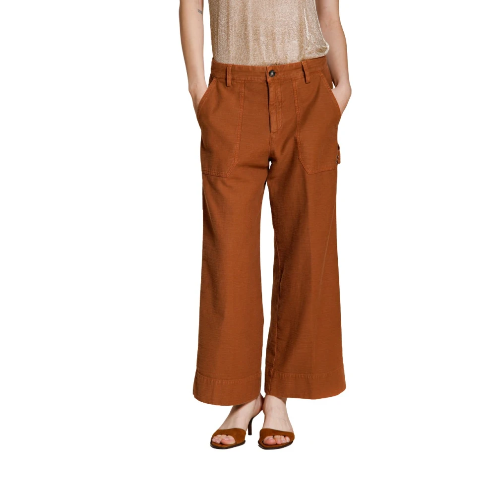 Mason's Donna Marrone Pantaloni, S, New,