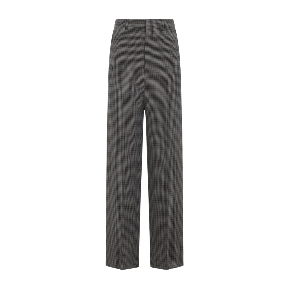 Balenciaga Women's Gray Large Tailored Pants