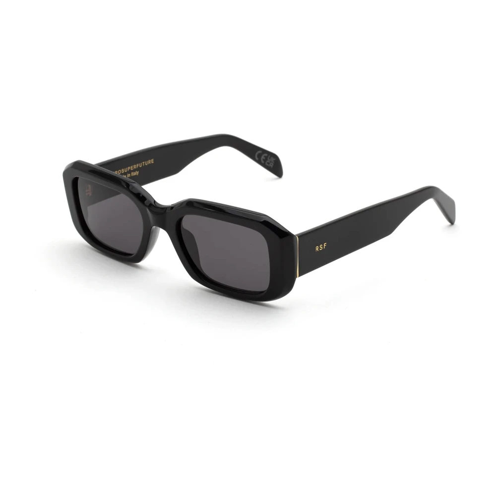 Retrosuperfuture Unisex Black Sunglasses 5Im Sagrado Style