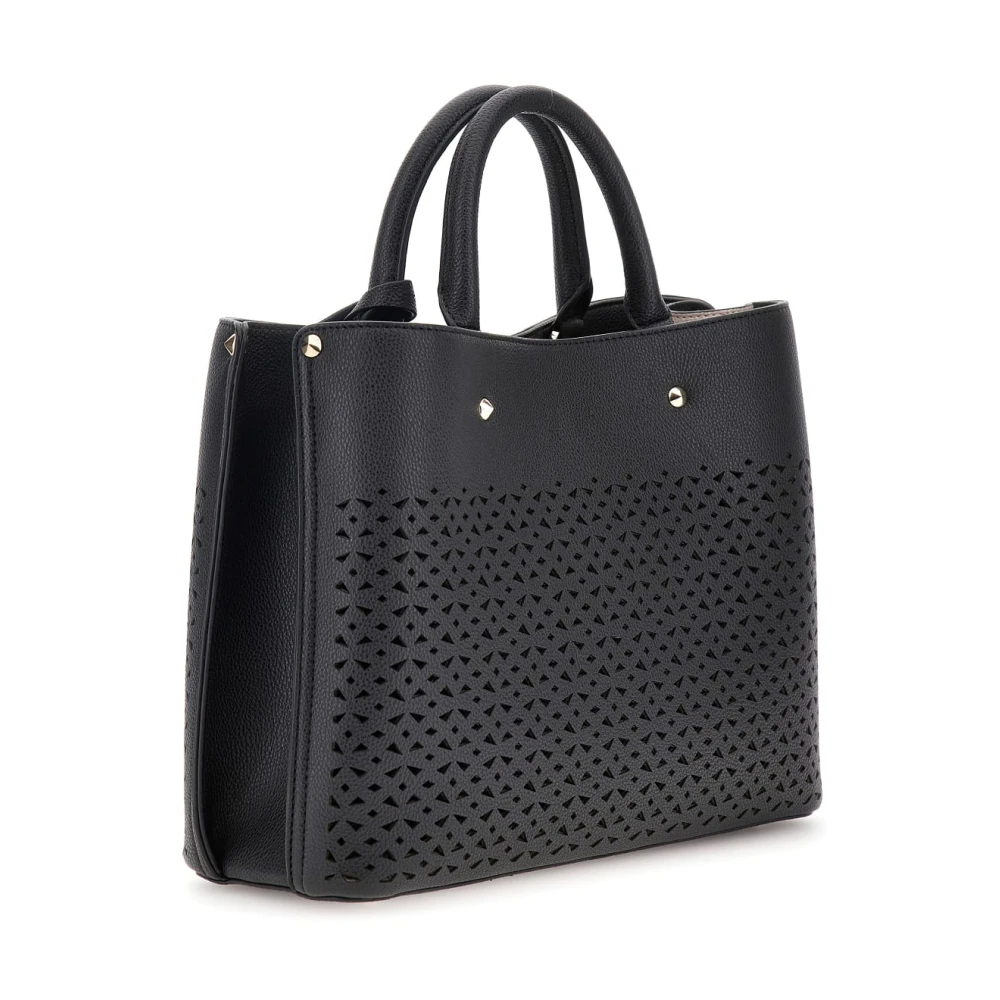 Guess Zwarte Meridian Girlfriend Schoudertas Black Dames