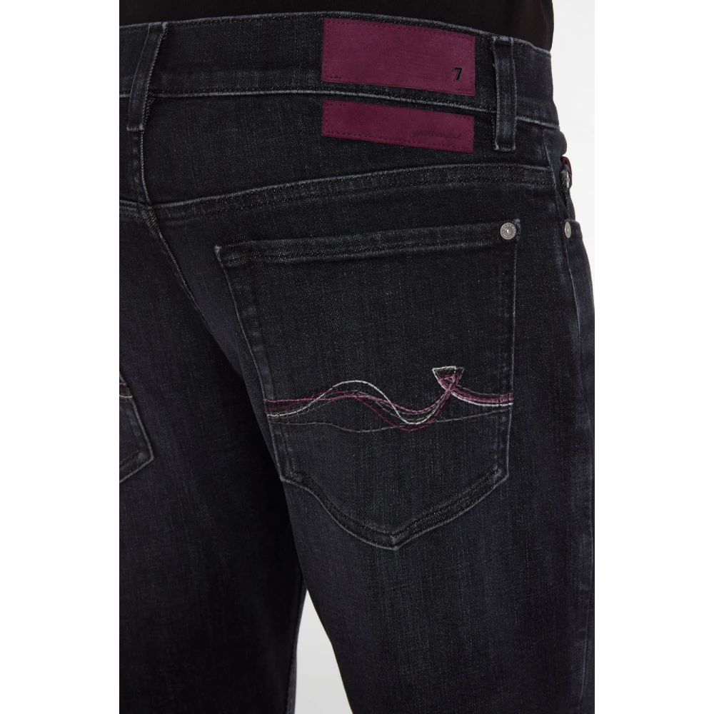 7 For All Mankind For All Mankind-Jeans Black Heren