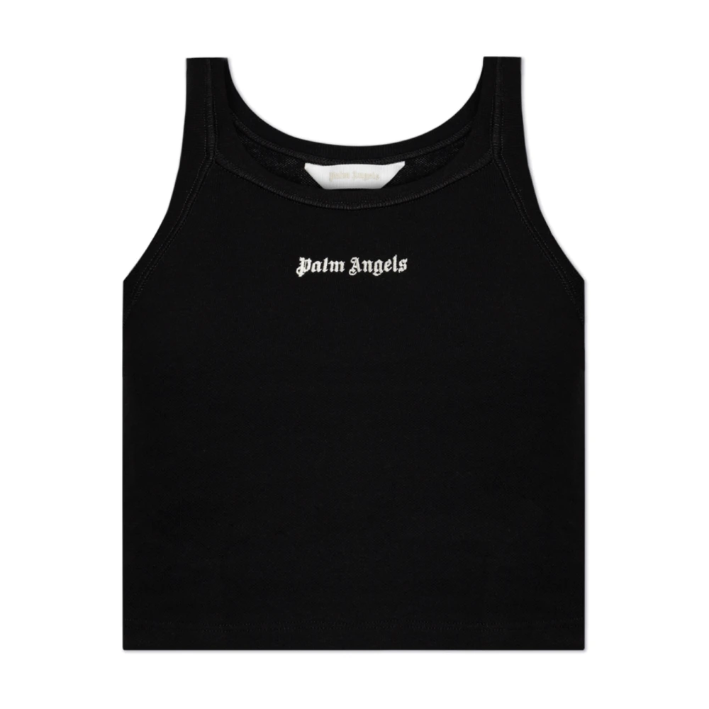 Palm Angels Strap Top Black Dames