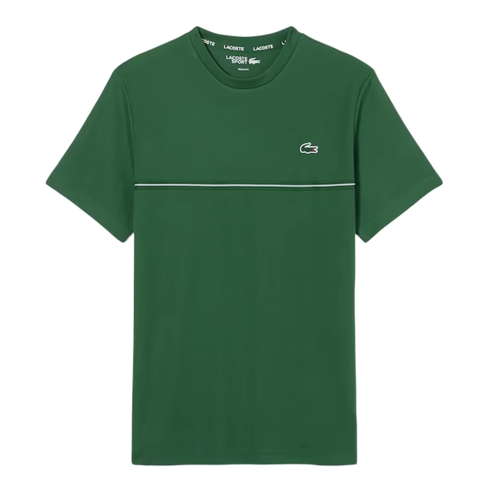 Lacoste Uomo Verde Back Croco Ultra Dry Tee