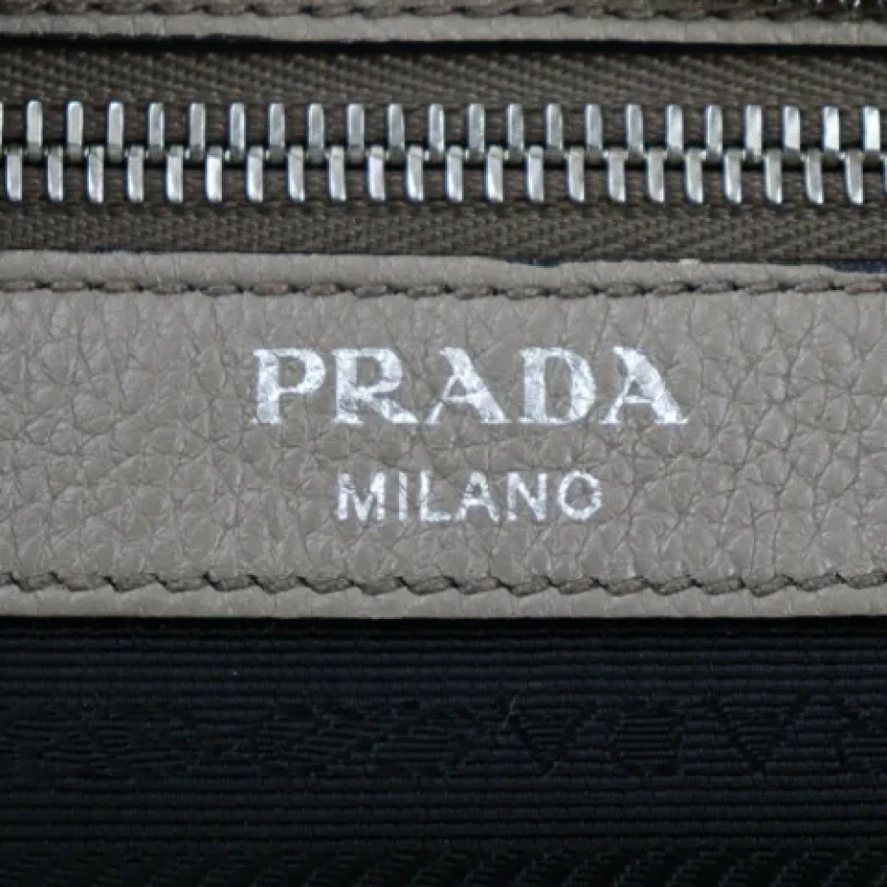 Prada Vintage Pre-owned Fabric prada-bags Gray Dames