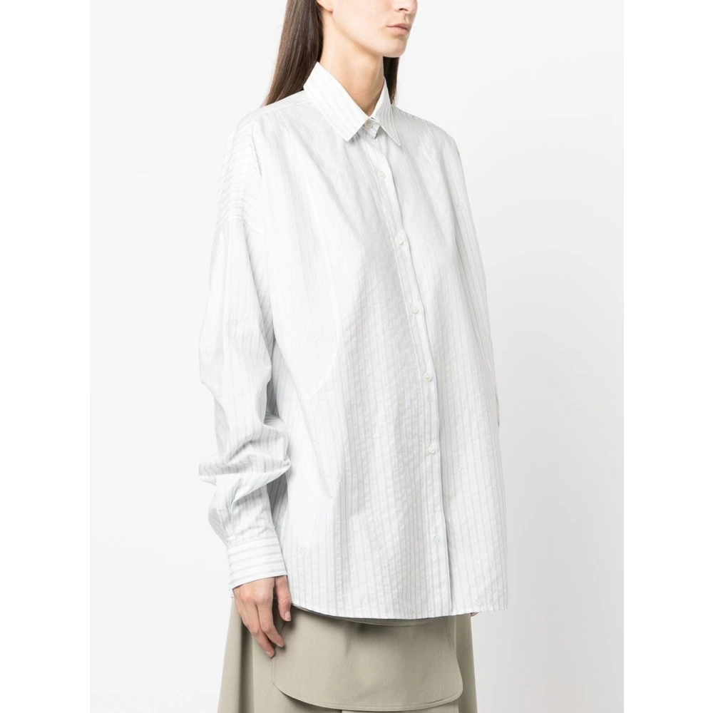Stella Mccartney Overhemd 4872 Overhemd White Dames