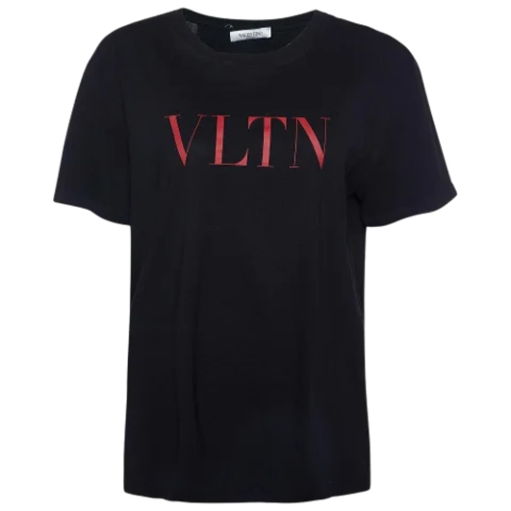 Valentino Vintage Pre-owned Cotton tops Black Dames