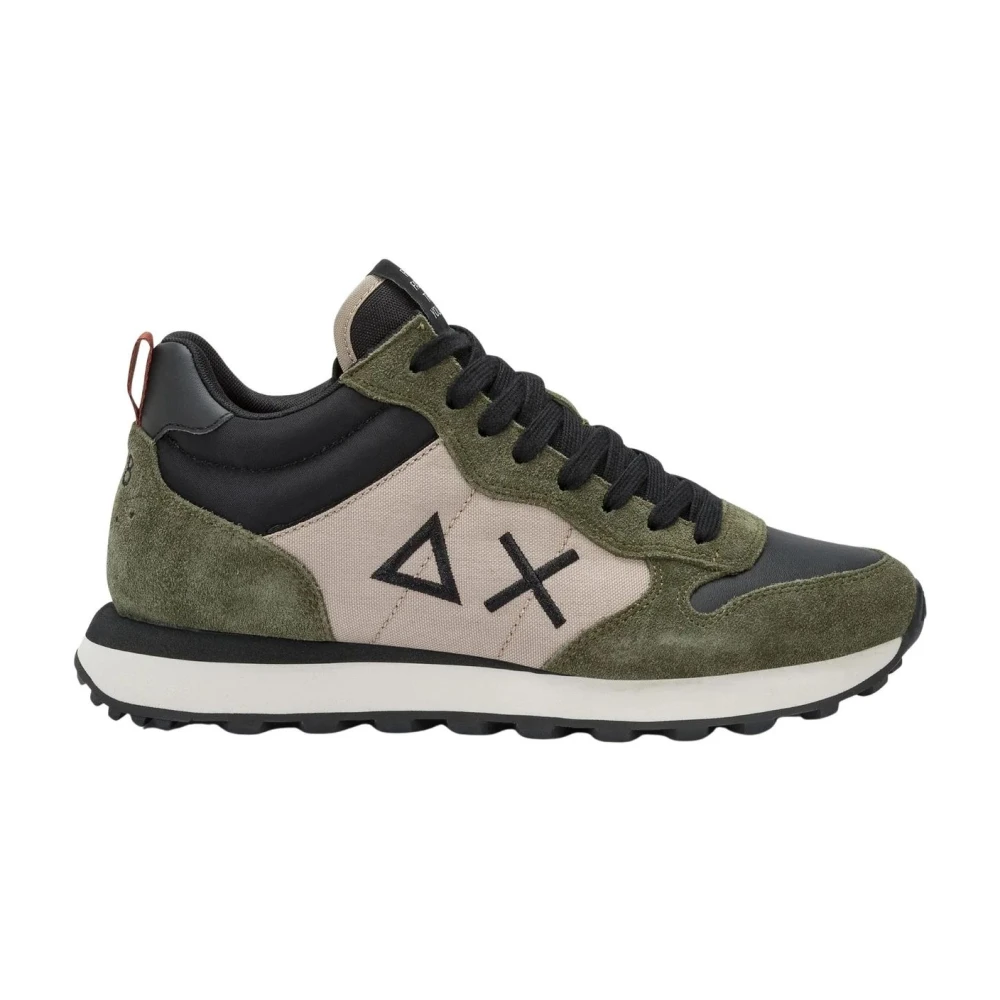 Sun68 Tom 2.0 Solid Mid Sneakers Heren Schoenen Groen