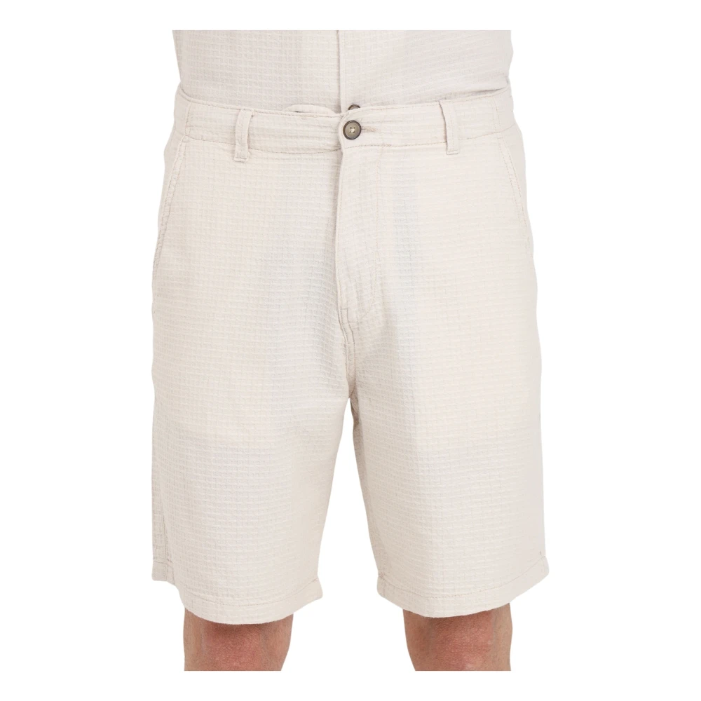 Selected Homme Casual Shorts Beige Heren