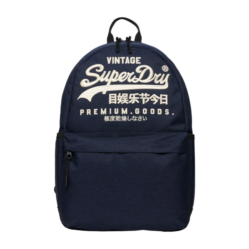 Superdry Women's Blue Backpacks, One Size, Heritage Montana Laptop Backpack