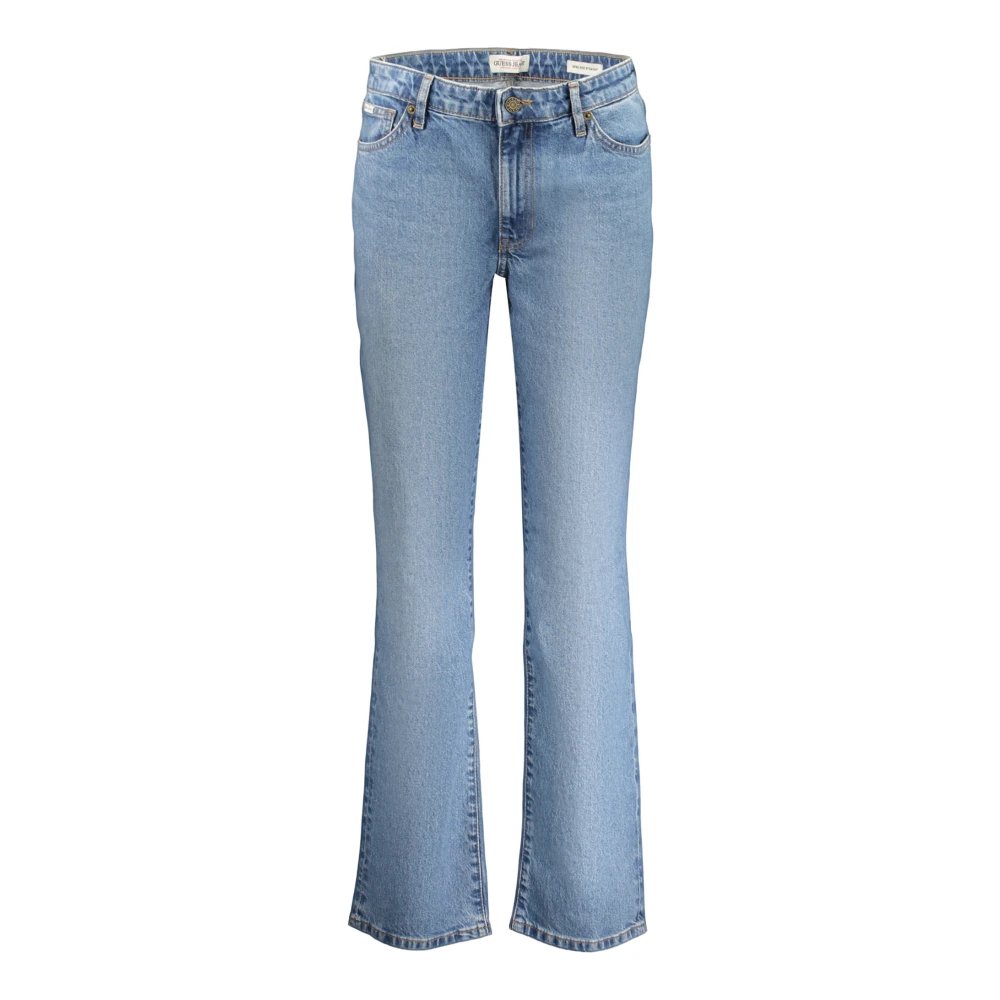 Guess Women's Blue Bootcut Jeans, W29 L32, G08 Mid Rise Straight Jeans