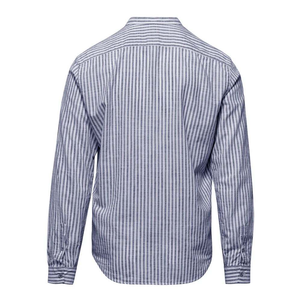 BomBoogie Casual Shirts Blue Heren