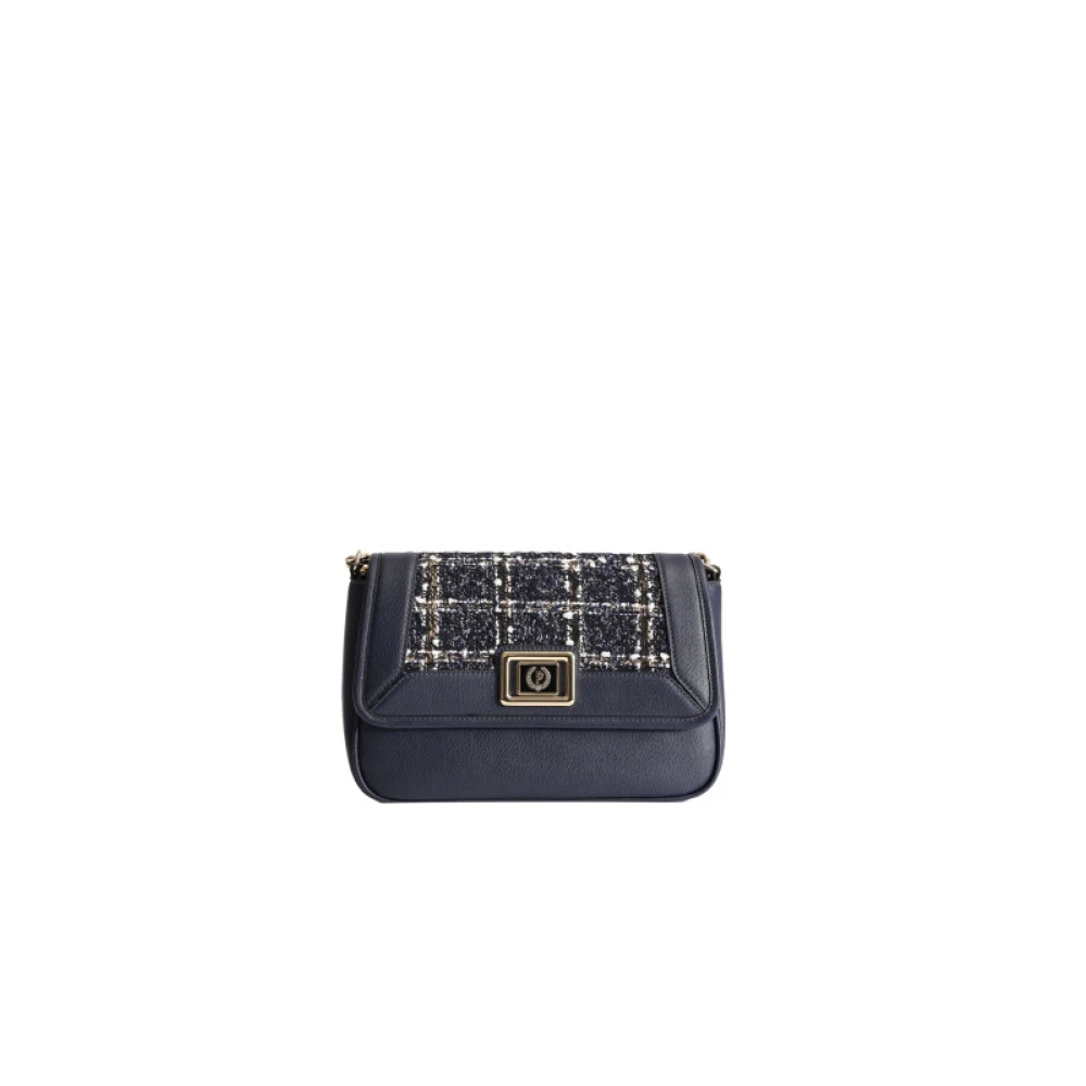 Pollini Grote Array Schoudertas Blue Dames