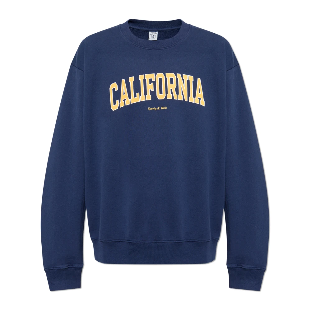 Sporty & Rich Sweatshirt uit de Californië collectie Blue Heren