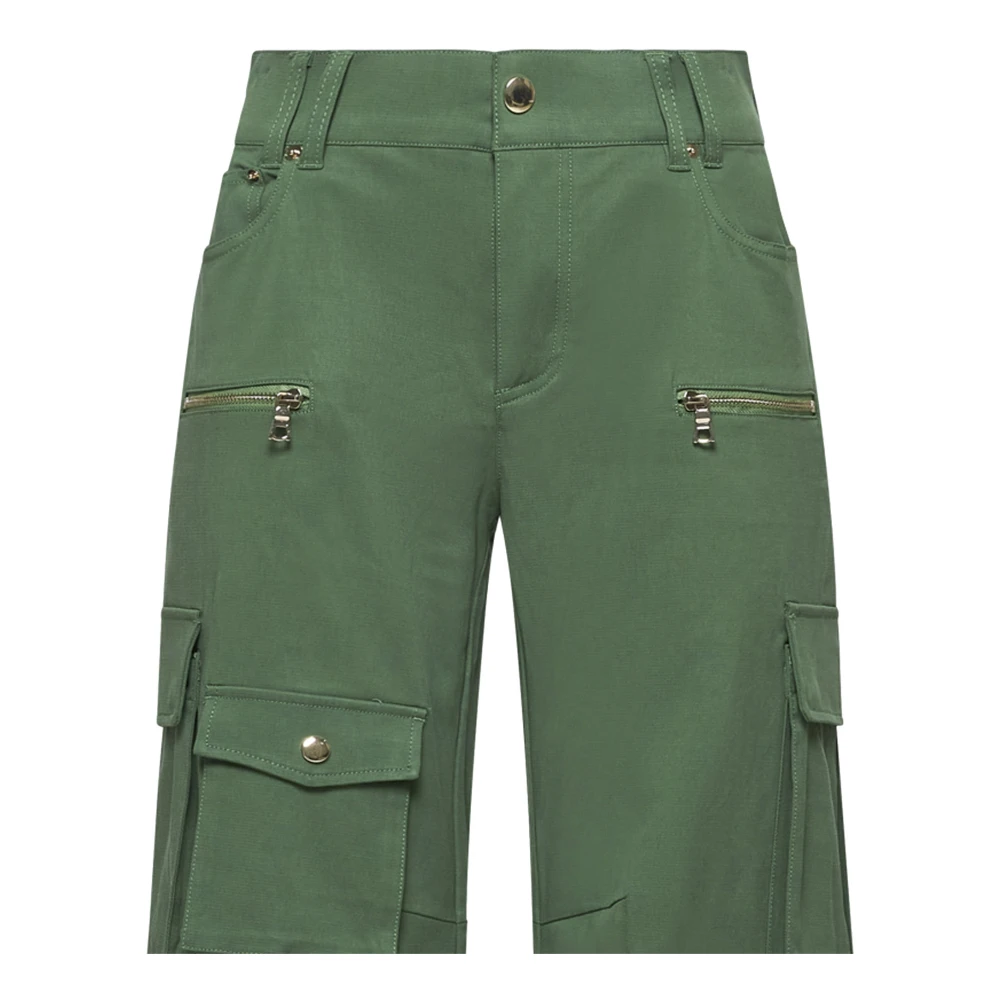 alice + olivia Oversized Cargo Pant Green Dames