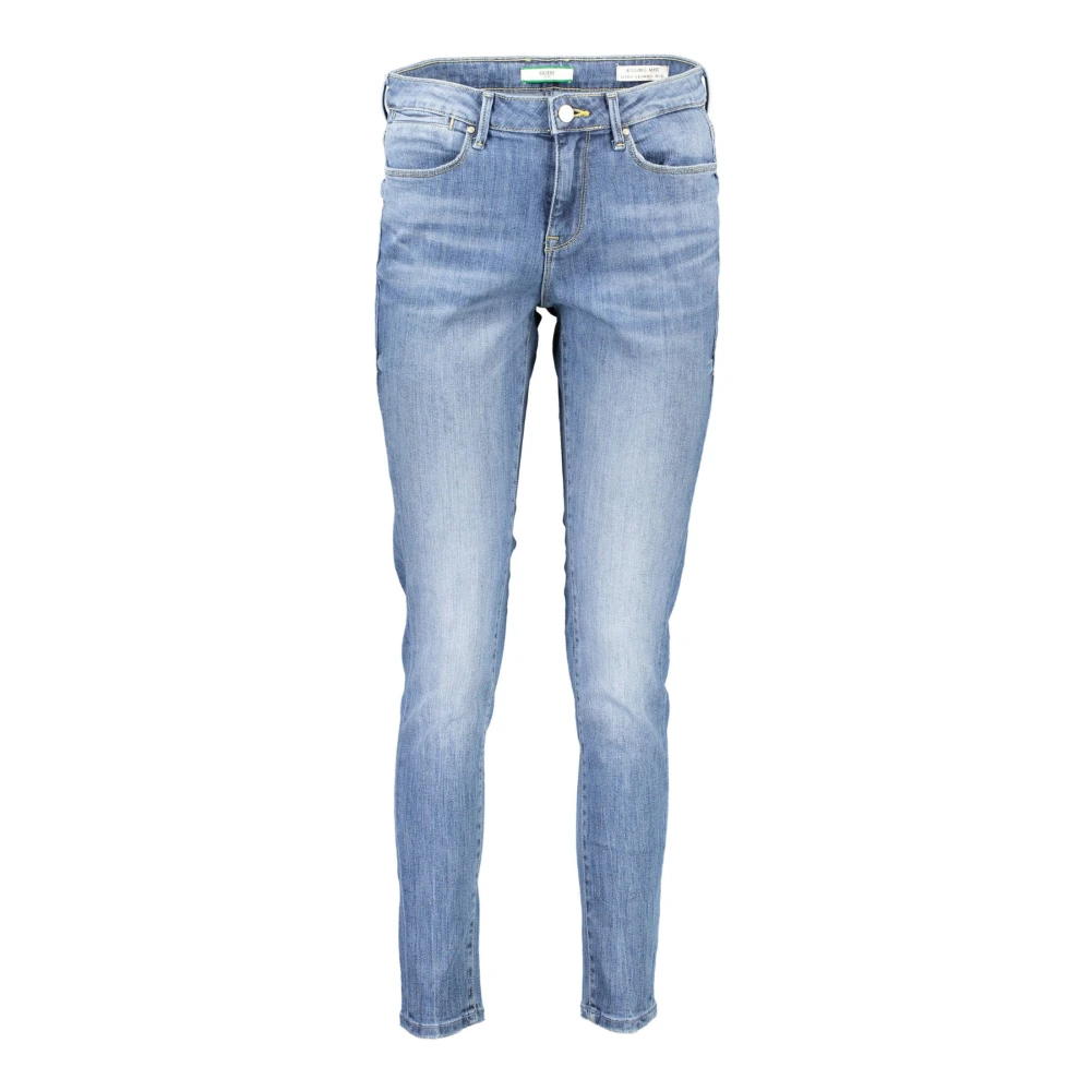 Guess Women's Blue Slim-Fit Jeans,, Signature Wireless Earbuds W26 L30