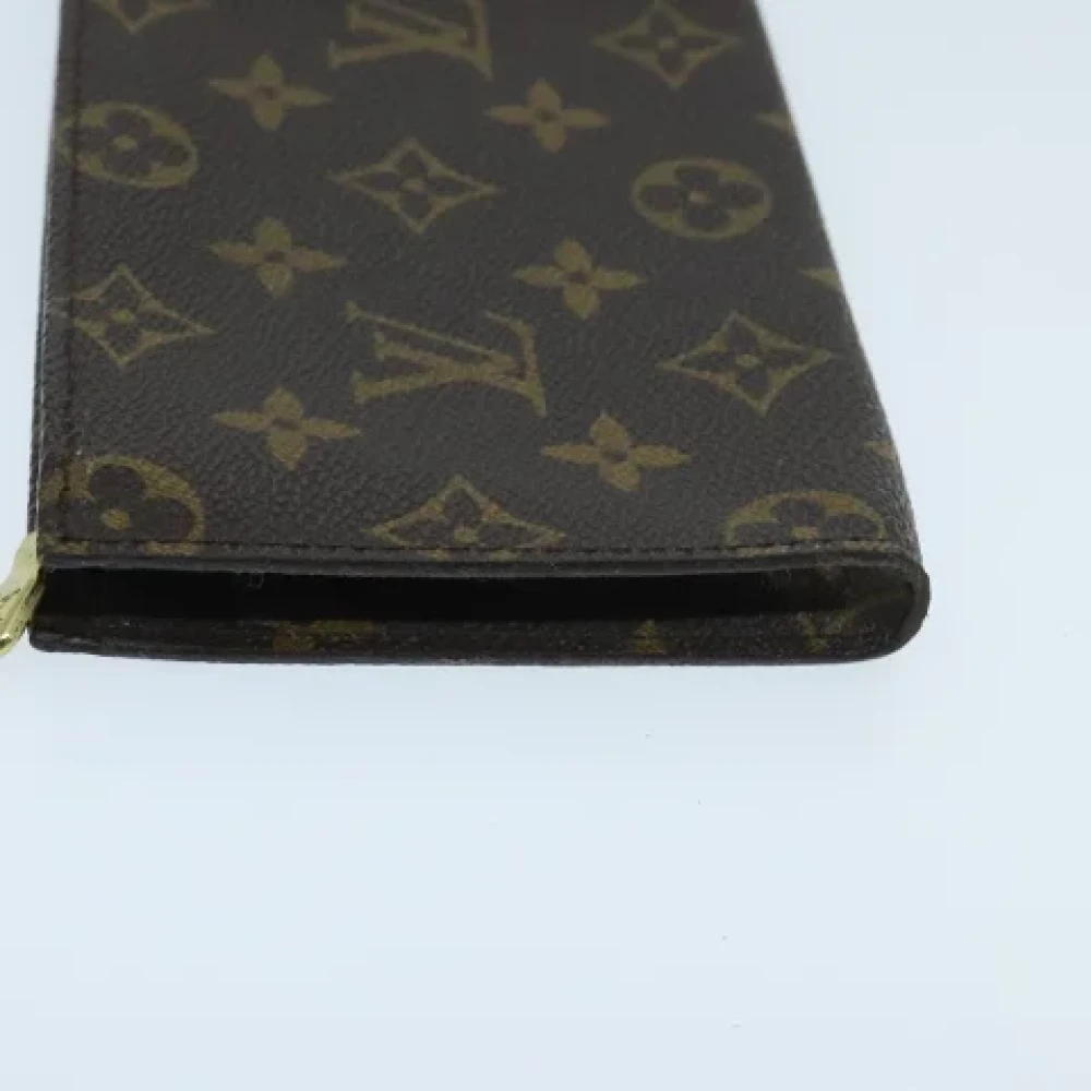 Louis Vuitton Vintage Pre-owned Canvas pouches Brown Dames