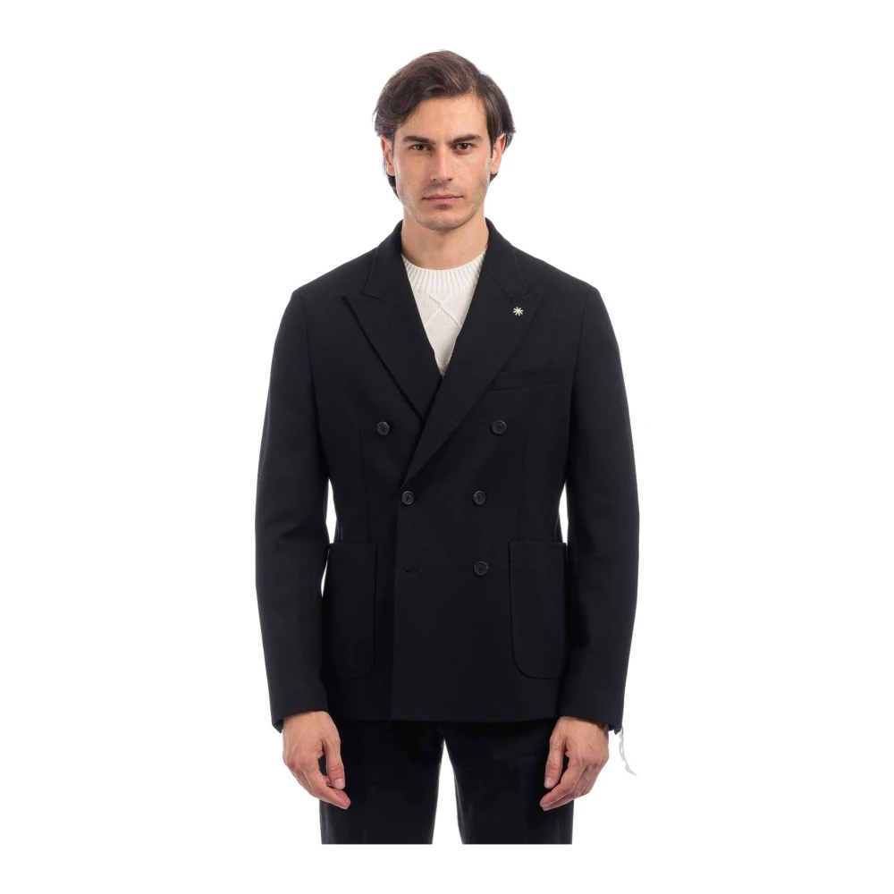 Manuel Ritz Elegante Pak Jas Black Heren