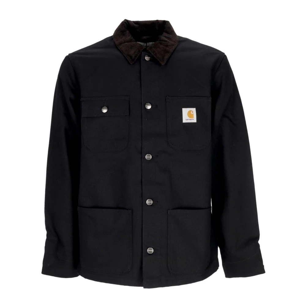 Carhartt WIP Michigan Coat Zwart Streetwear Jas Black Heren