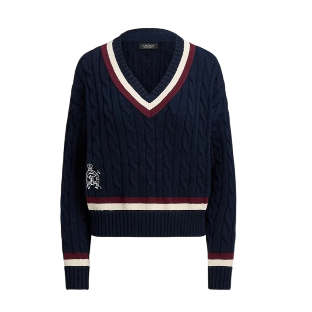 Ralph Lauren Blå Tedurph Långärmad Pullover