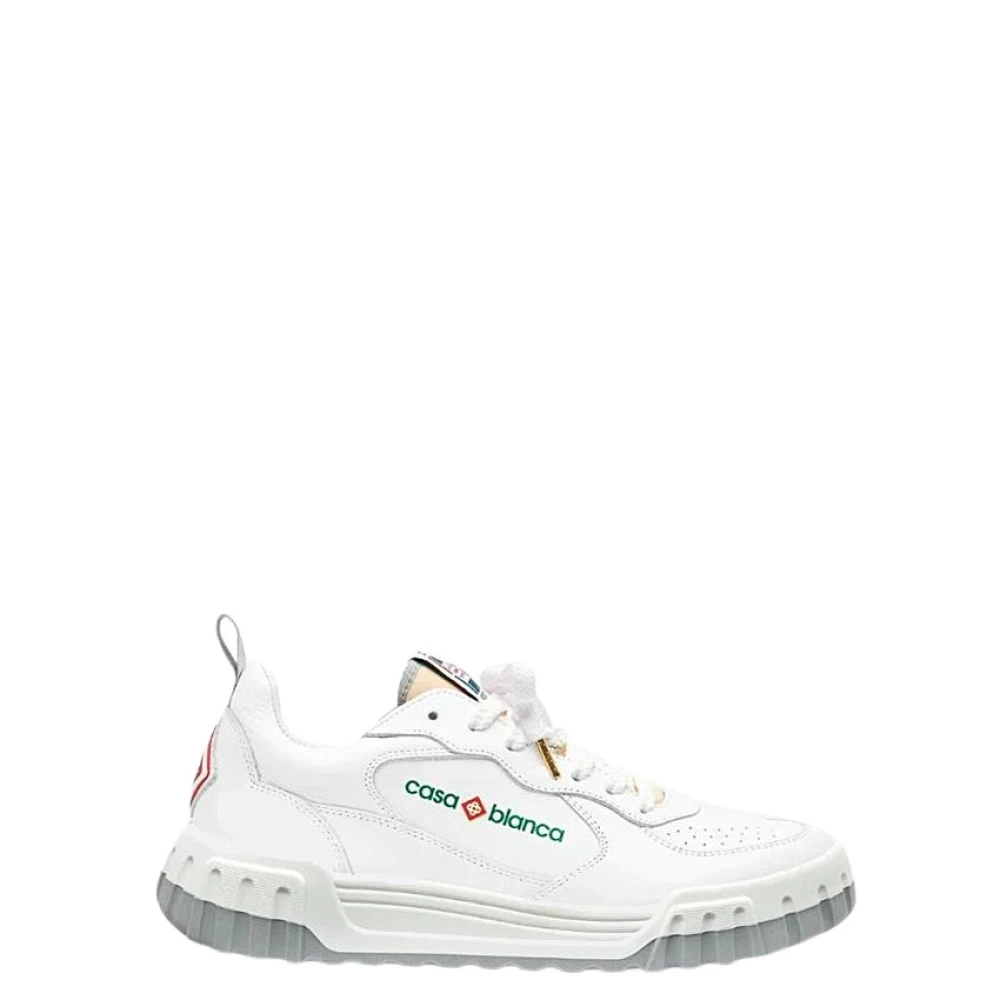Casablanca The Court Sneaker Heren Schoenen Wit