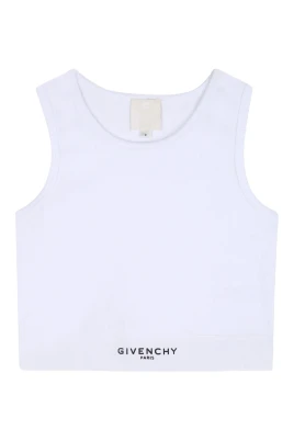 Round Neck Logo Top
