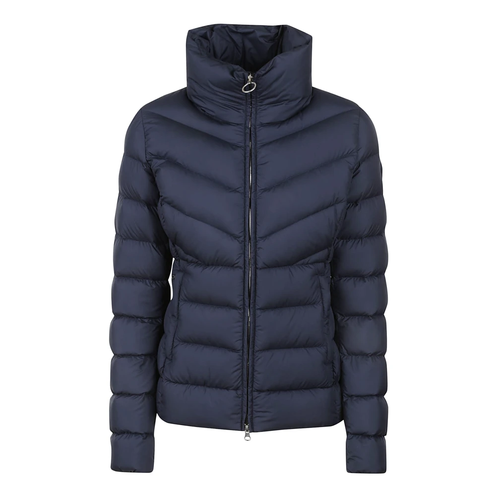 Colmar Blauwe Bomber Nylon Stretch Jas Blue Dames