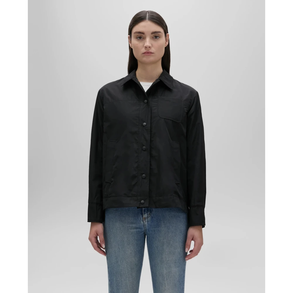 Aspesi Giacca Jodie Light Jacket Black Dames